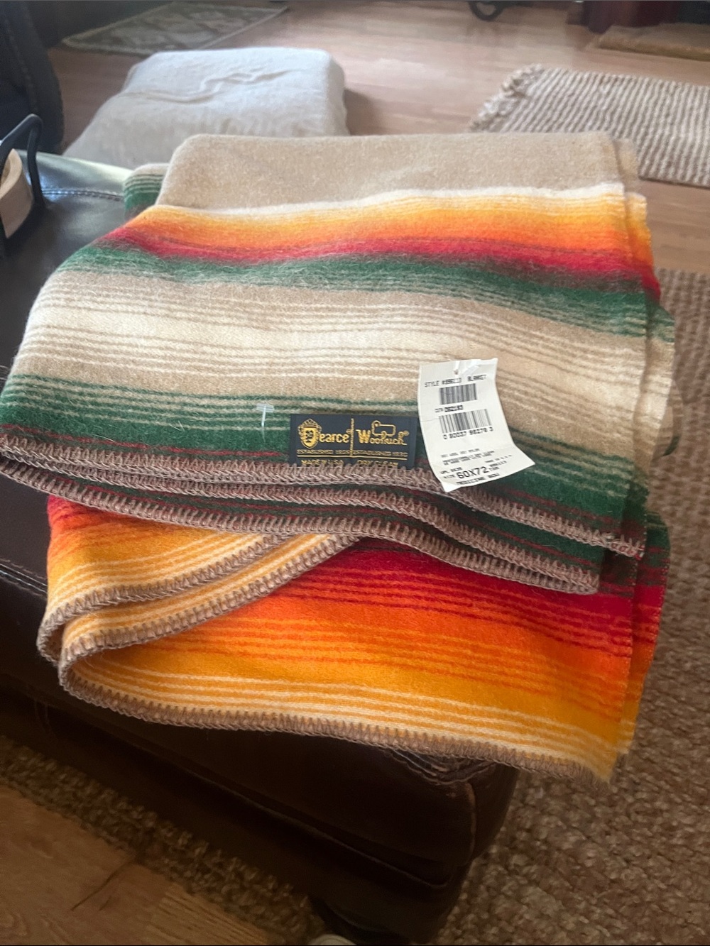 Pearce Woolrich Medicine Bow woop blanket